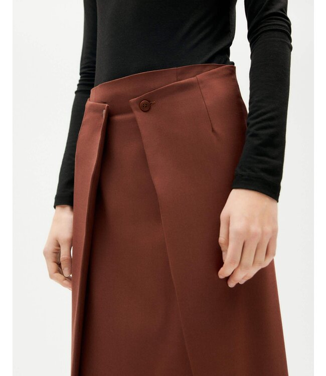 THINKING MU •• Marty Skirt | Coffee