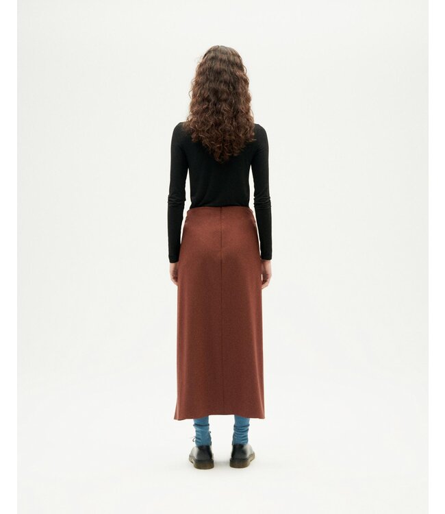 THINKING MU •• Marty Skirt | Coffee