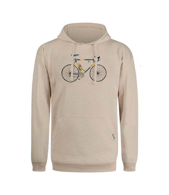 GREENBOMB •• Hoodie Joy Bike Knut | Latte