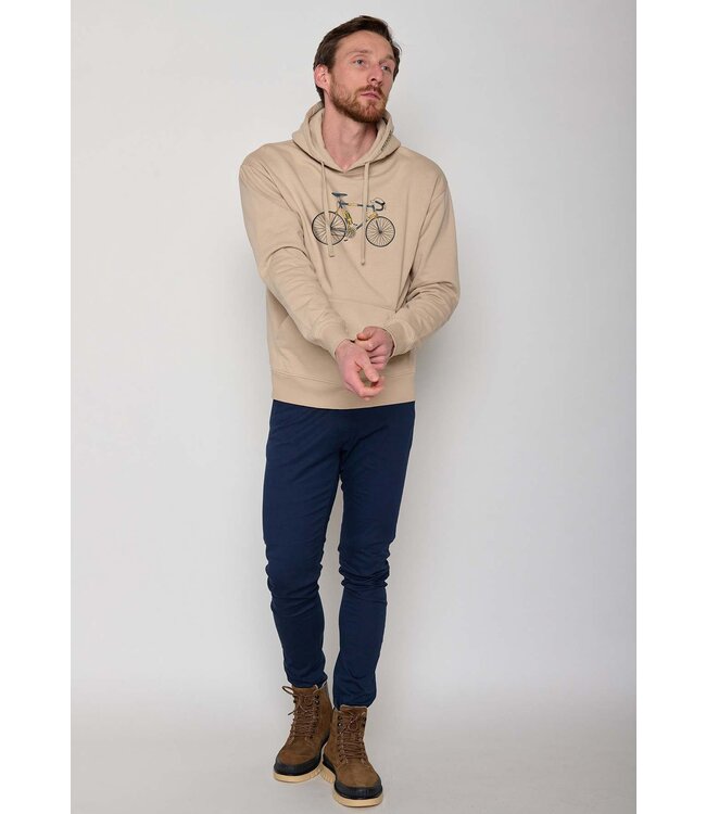 GREENBOMB •• Hoodie Joy Bike Knut | Latte