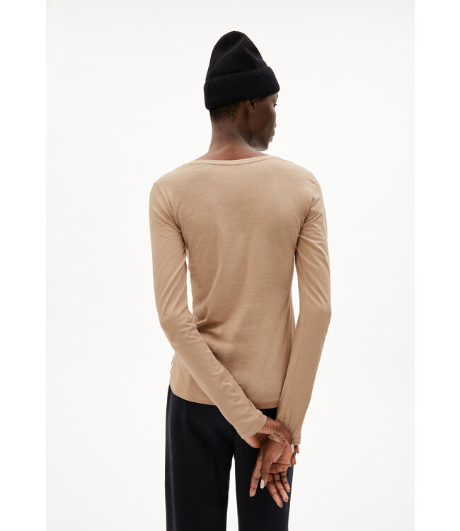 ARMEDANGELS •• ENRICCAA Soft | Longsleeve Slim Fit van biologisch katoen  - Copy
