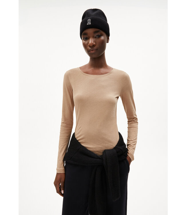 ARMEDANGELS •• ENRICCAA Soft | Longsleeve Slim Fit van biologisch katoen  - Copy