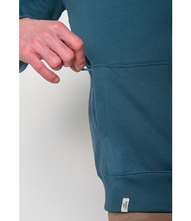 GREENBOMB •• Sweatvest Basic Revel | Blue Stone