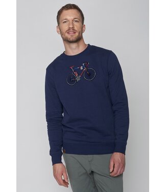 GREENBOMB •• Sweatpullover Bike Jack Wild | navy