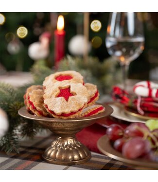 SJAAL MET VERHAAL  •• Hanger Linzer Koekjes