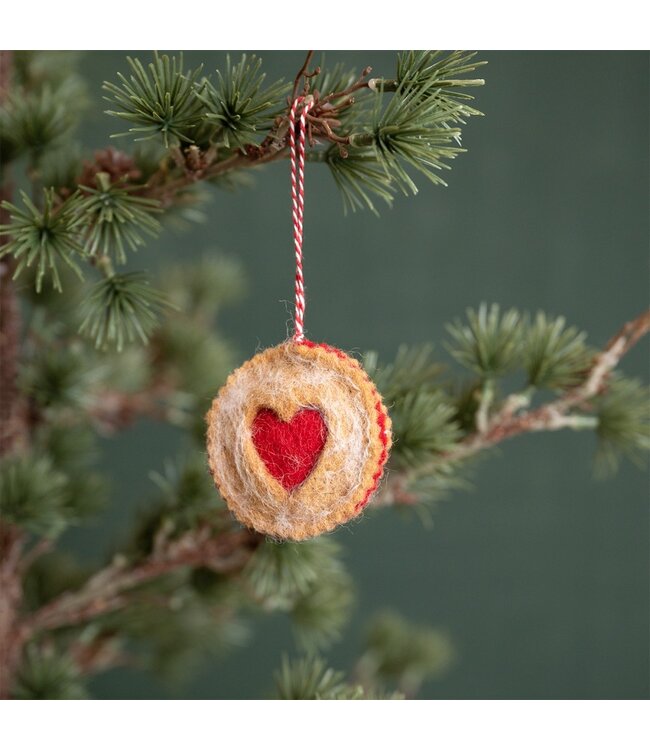 SJAAL MET VERHAAL  •• Hanger Linzer Koekjes
