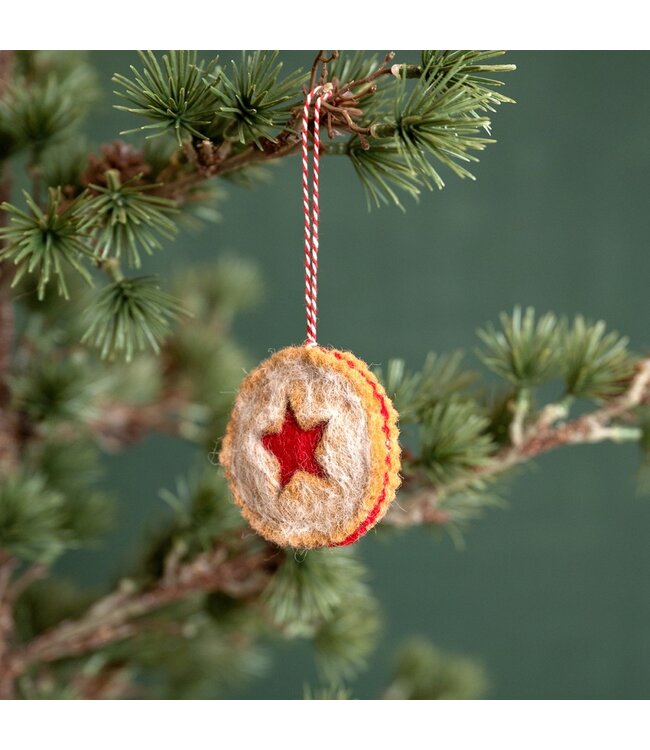 SJAAL MET VERHAAL  •• Hanger Linzer Koekjes