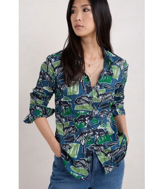 SEASALT CORNWALL •• Larissa Shirt | Sketchbook Trees Sea Cave