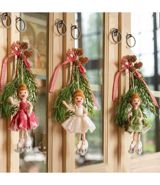 SJAAL MET VERHAAL  •• Hanger Kunstschaatsster | in 3 verschillende kleuren