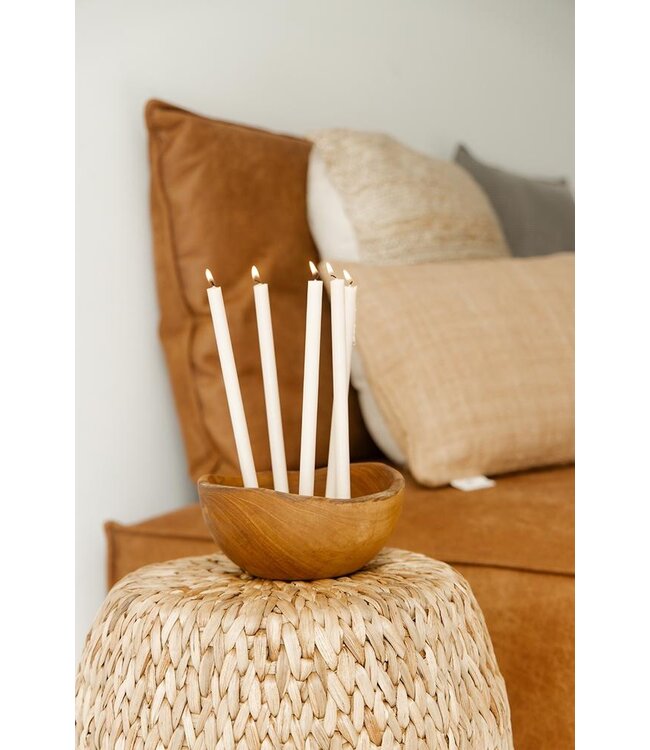 Original Home •• Thins White | Dinner kaars Wit ~ 10 stuks