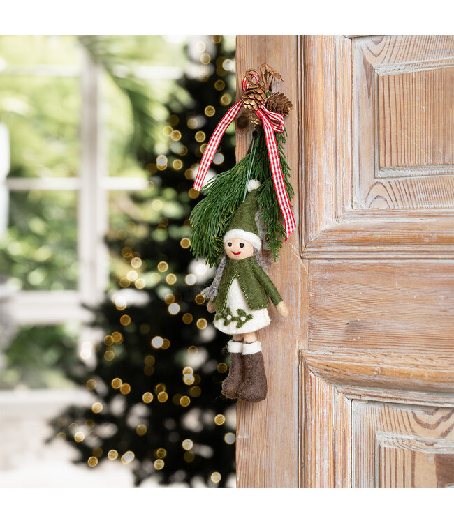 SJAAL MET VERHAAL  •• Meisje Kerst | Mistletoe en Gingerbread