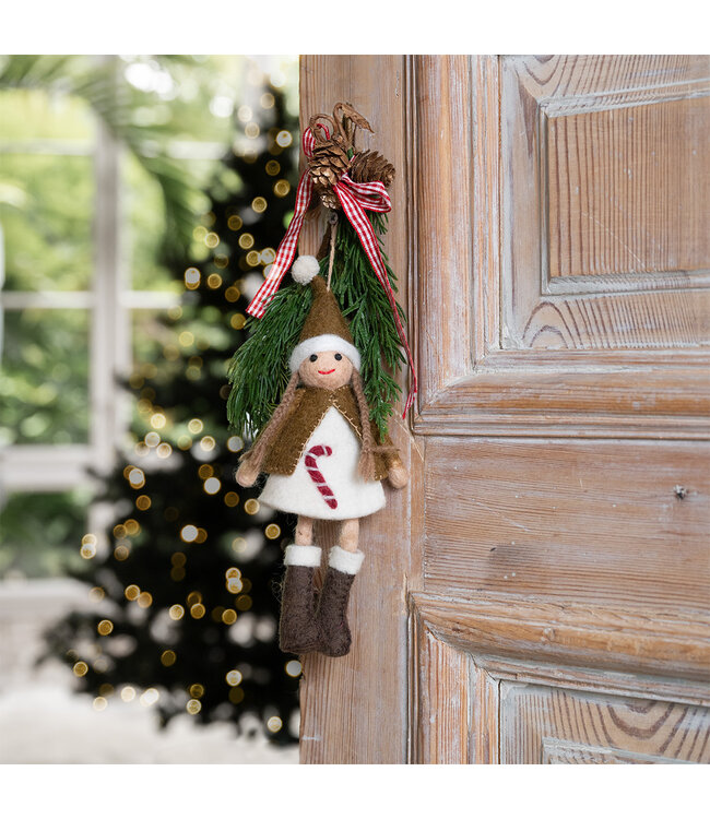 SJAAL MET VERHAAL  •• Meisje Kerst | Mistletoe en Gingerbread