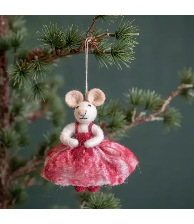 SJAAL MET VERHAAL  •• Hanger Muis Ballerina