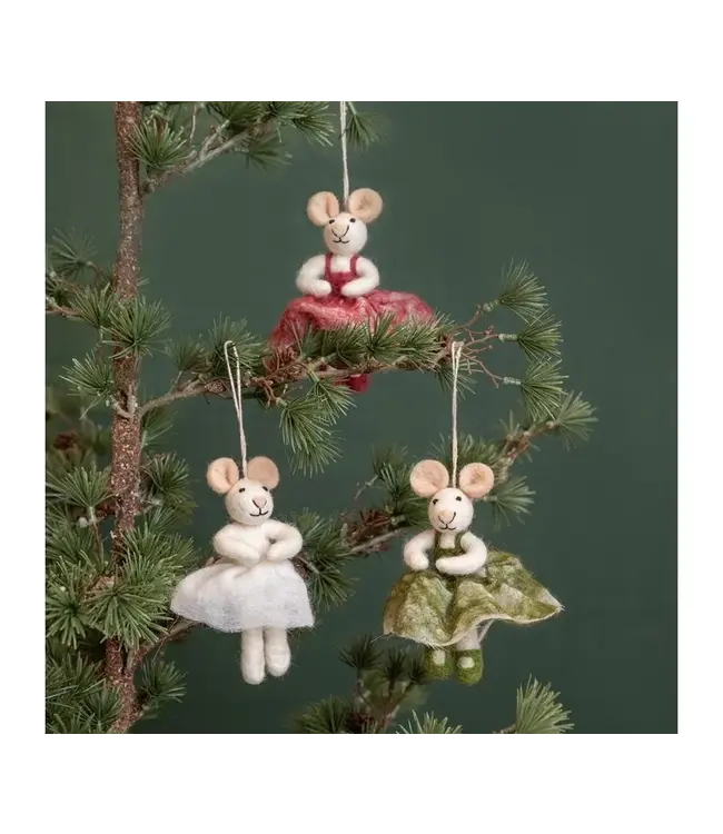 SJAAL MET VERHAAL  •• Hanger Muis Ballerina