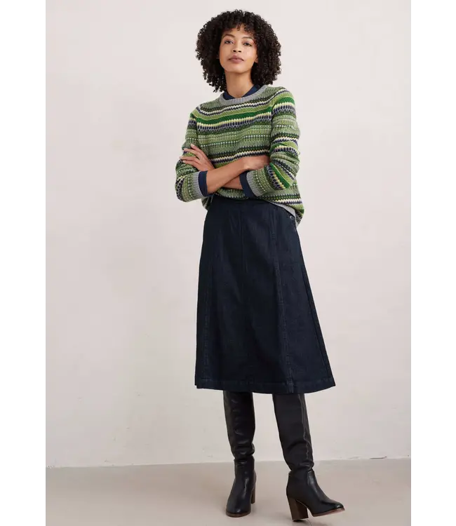 SEASALT CORNWALL •• Percella Cove Jumper | grassland mix