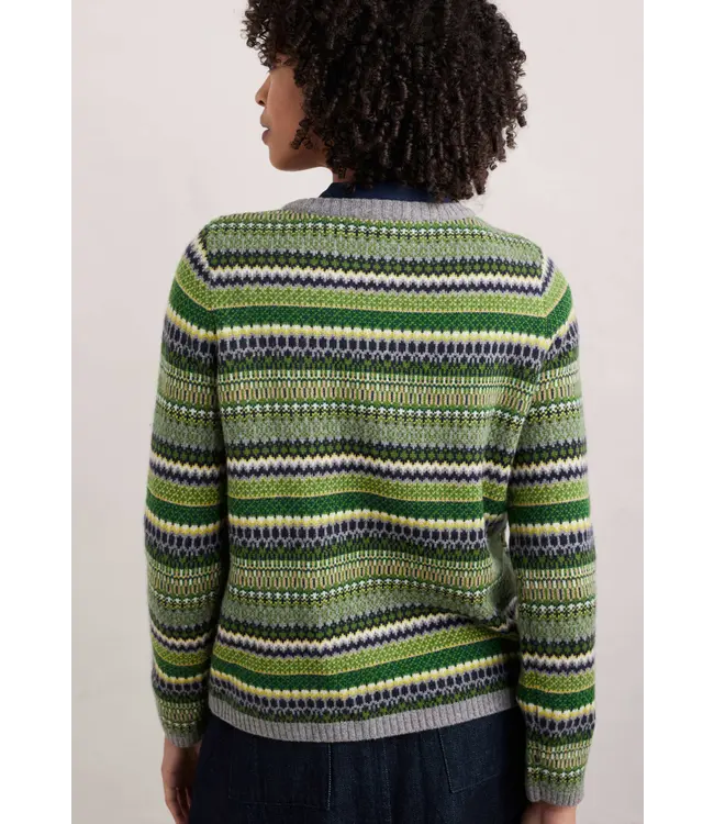 SEASALT CORNWALL •• Percella Cove Jumper | grassland mix