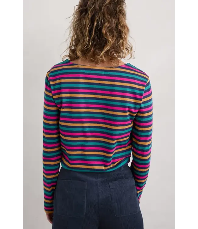 SEASALT CORNWALL •• Sailor Top Duet Tri Mini Cornish Maritime Coulis