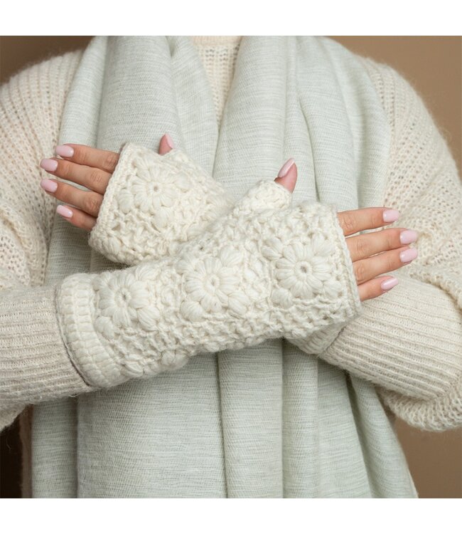 SJAAL MET VERHAAL  •• Handwarmers Granny Square | diverse kleuren