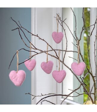 SJAAL MET VERHAAL  •• Hanger Hart | Roze