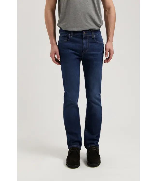 MUD Jeans •• Jeans Bryce Mid Straight - Medium Dark