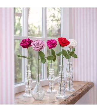 SJAAL MET VERHAAL  •• Roos | roze en rood