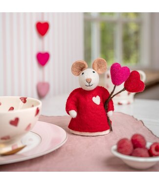 SJAAL MET VERHAAL  •• Decoratie Muis | Love is in the air