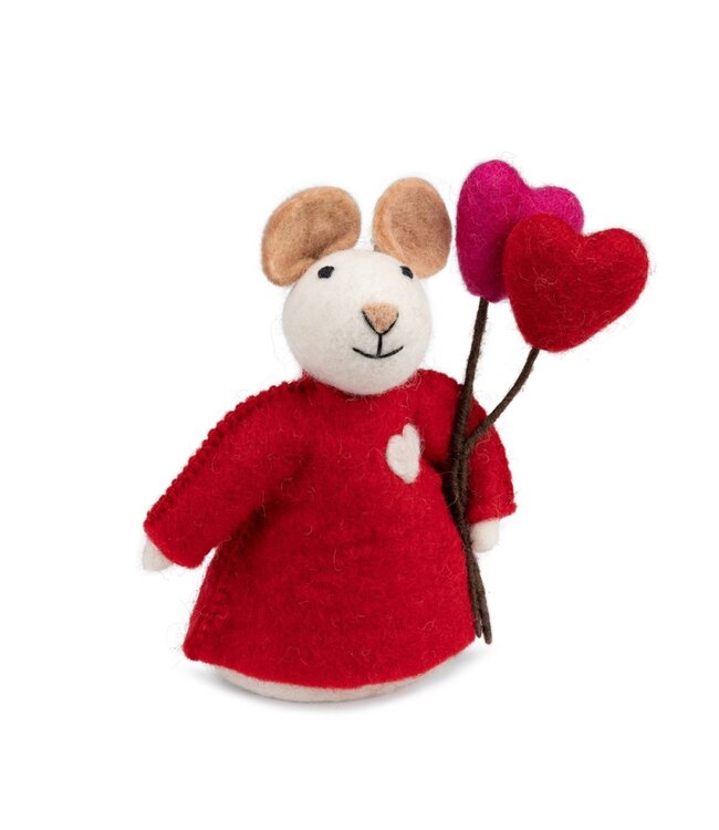 SJAAL MET VERHAAL  •• Decoratie Muis | Love is in the air