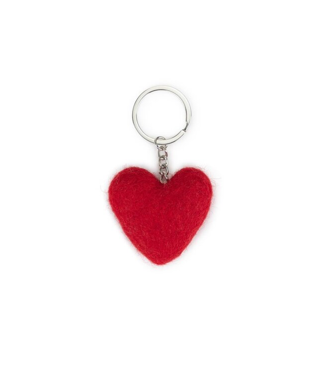 SJAAL MET VERHAAL  •• Sleutelhanger Hart Love