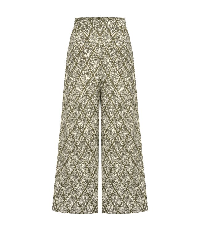 ZILCH •• Pants Wide | Argyle Army