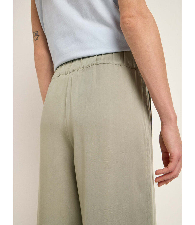 LANIUS •• Wide Leg pants | Aqua Grey | Hose mit weitem bein