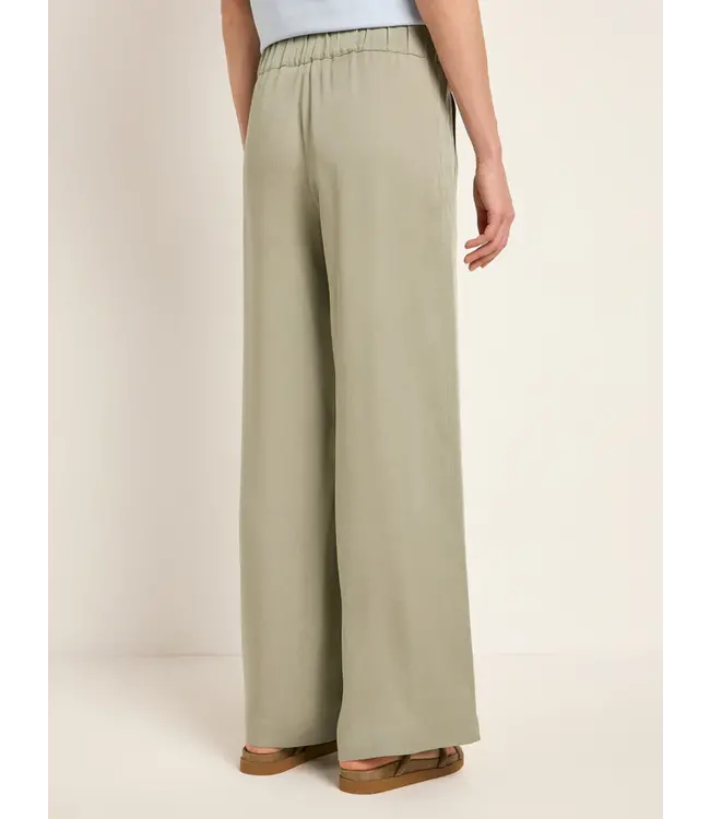 LANIUS •• Wide Leg pants | Aqua Grey | Hose mit weitem bein