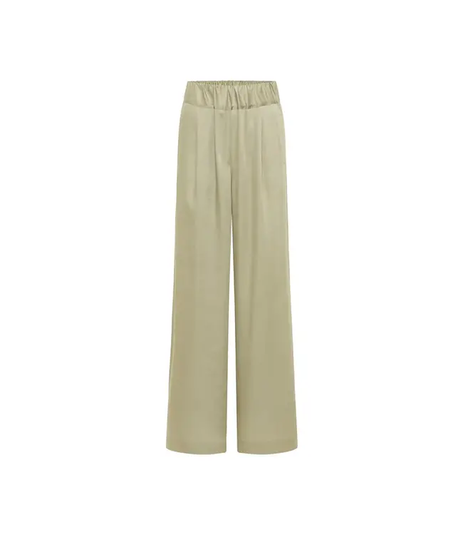 LANIUS •• Wide Leg pants | Aqua Grey | Hose mit weitem bein