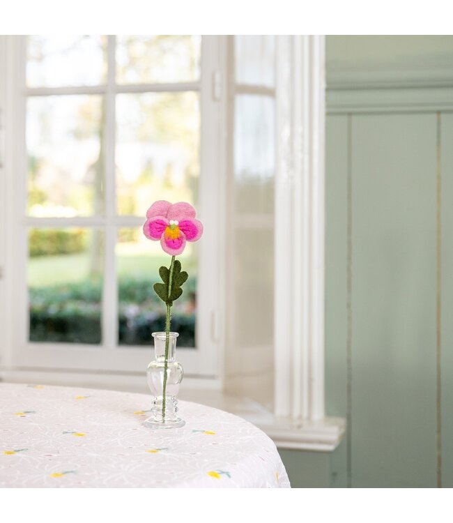 SJAAL MET VERHAAL  •• Bloem Viool Assorti