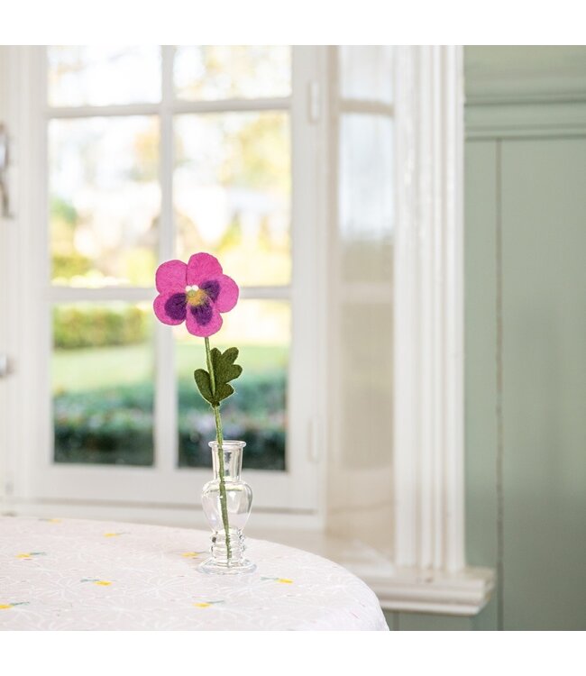 SJAAL MET VERHAAL  •• Bloem Viool Assorti