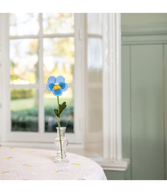 SJAAL MET VERHAAL  •• Bloem Viool Assorti