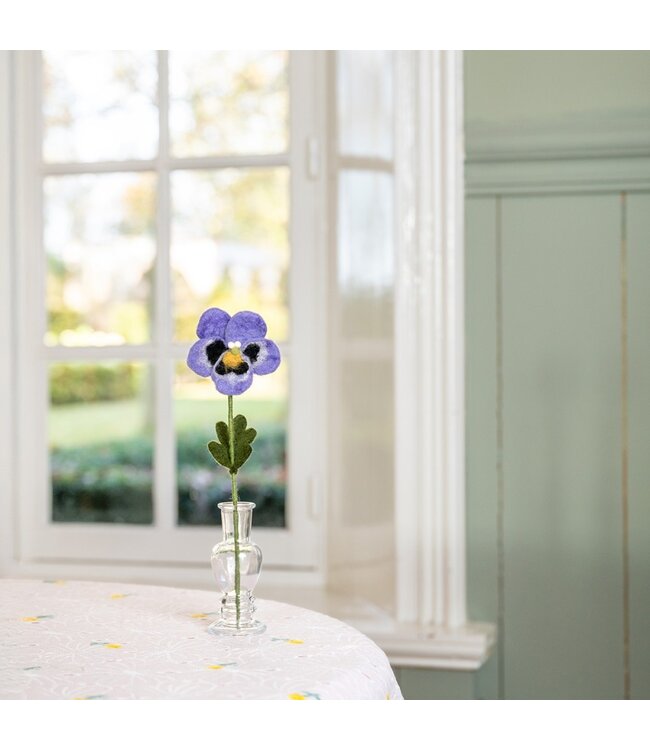 SJAAL MET VERHAAL  •• Bloem Viool Assorti