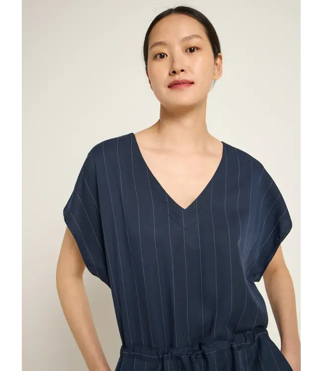 LANIUS •• Jumpsuit met krijtstreep