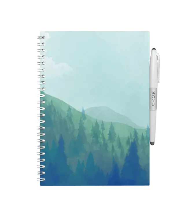 MOYU •• Uitwisbaar Notitieboek | Misty Mountain ~ A5 Hardcover