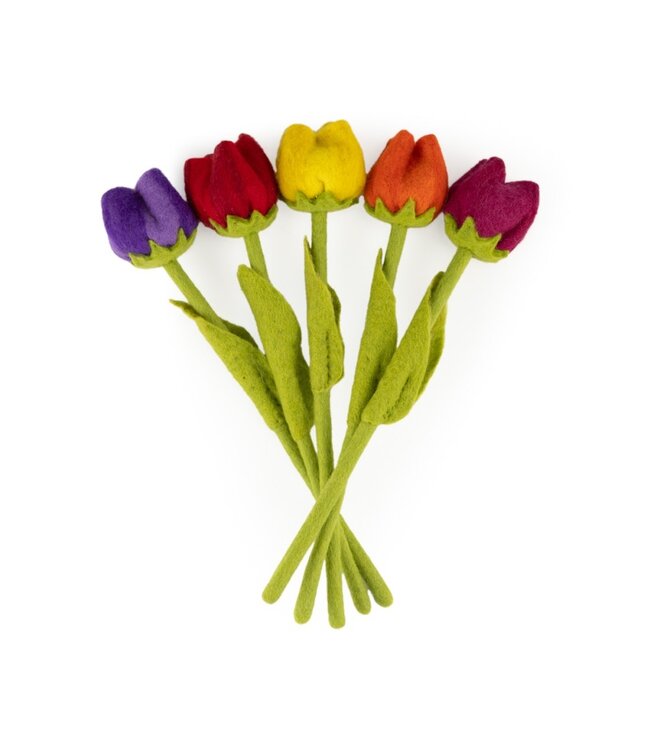 SJAAL MET VERHAAL  •• Tulp | Multicolor