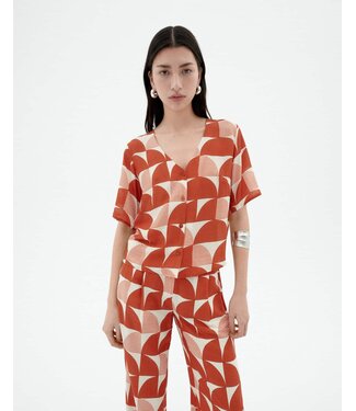 THINKING MU •• Libelula  Blouse | Shrubbery