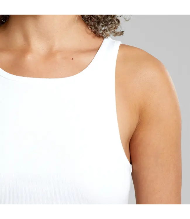 DEDICATED. •• Rib Top Valdermarsvik | White