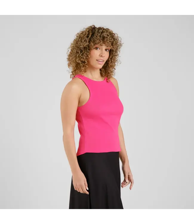 DEDICATED. •• Rib Top Valdermarsvik | Raspberry Pink