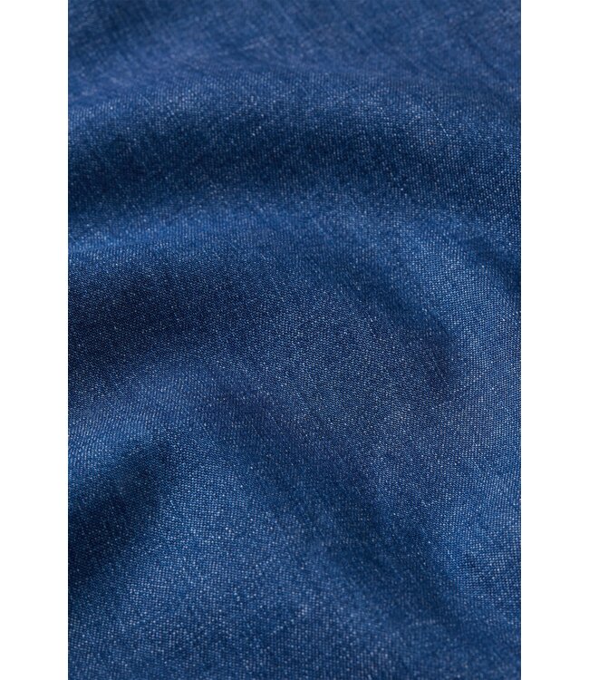 KING LOUIE •• Bianca Gilet Chambray | Denim Blue