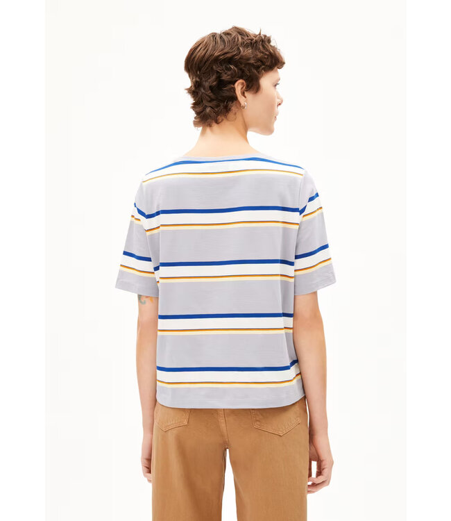 ARMEDANGELS •• FINIAA MULTI STRIPES | Misty Morning