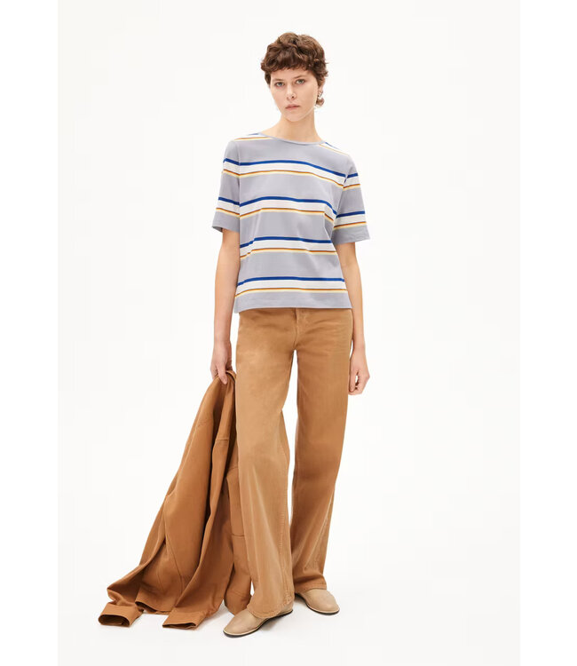 ARMEDANGELS •• FINIAA MULTI STRIPES | Misty Morning