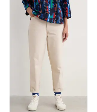 SEASALT CORNWALL •• Towan Barrel Leg Jeans | limestone