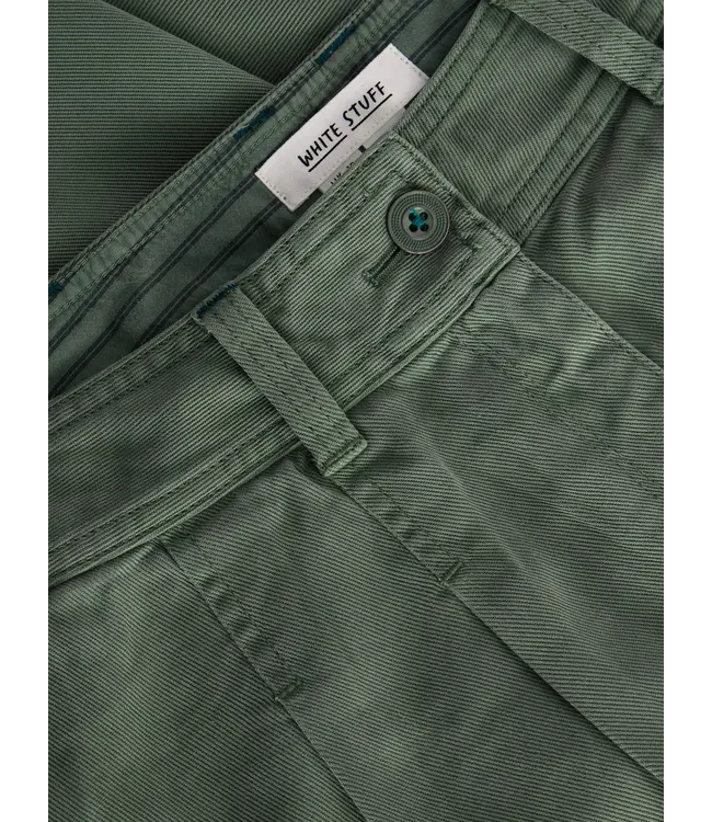 WHITE STUFF •• Sasha Wide Leg Trouser | Dusty Green