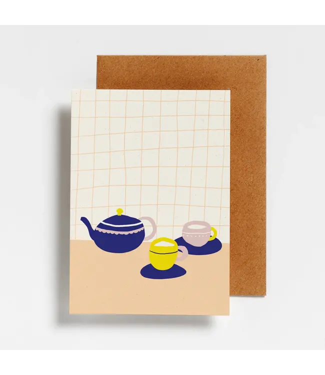 Hello August •• Postkaart | Tea Time