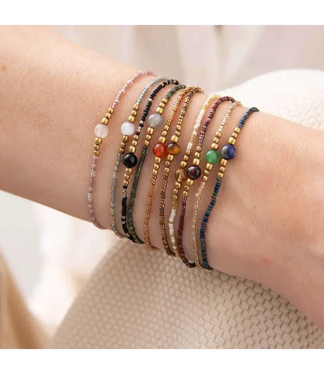 A BEAUTIFUL STORY •• Iris Card Lapis Lazuli SC Bracelet