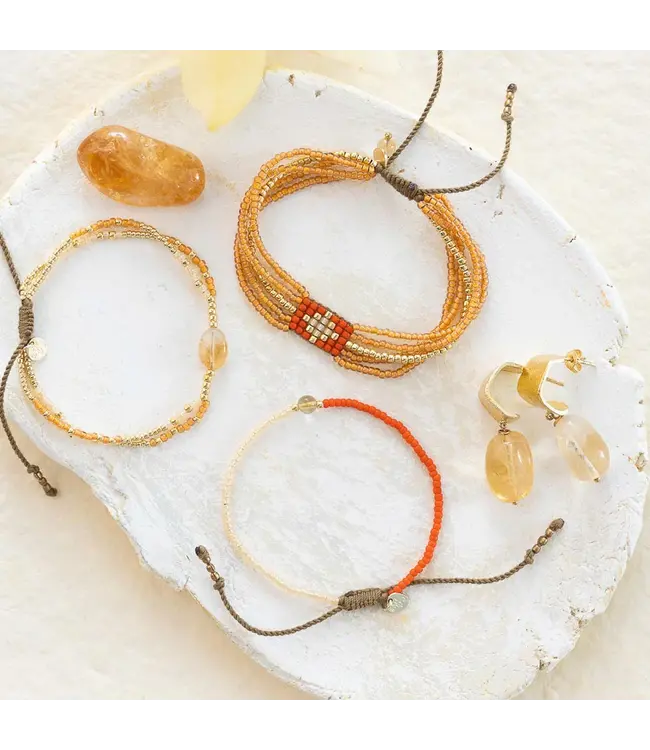 A BEAUTIFUL STORY •• Field Citrine Bracelet GC